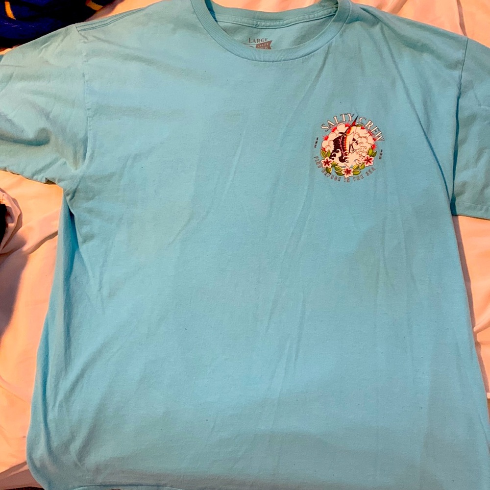 Men’s Large Blue Salty Crew T-Shirt